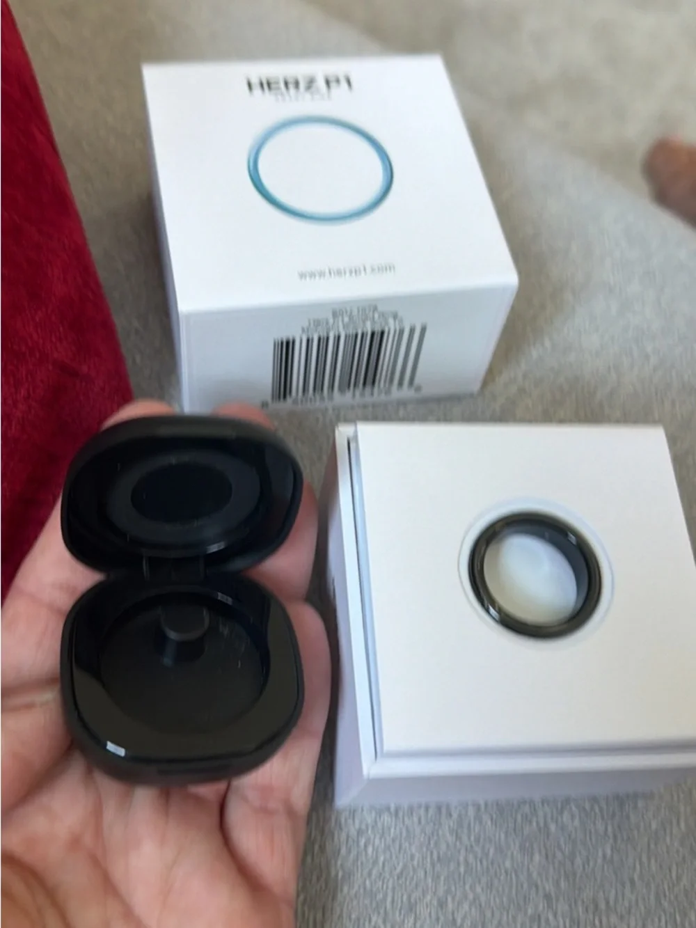 P1 Smart Ring (black) -